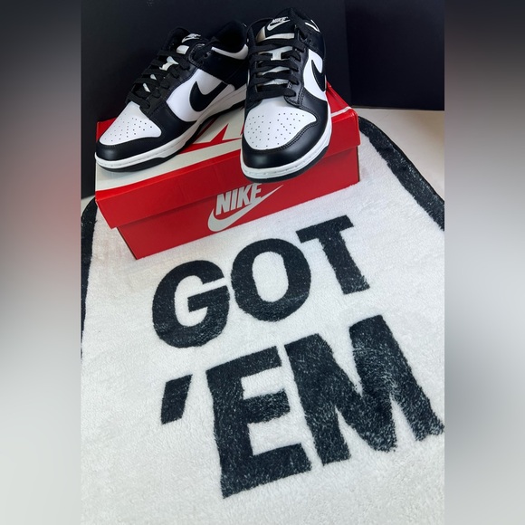 Nike Other - 🆕 Nike Dunk Low Retro in White/White/Black Panda Men’s Size: 7 With Original Box